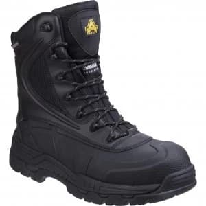 Image of Amblers Mens Safety AS440 Hybrid Metal Free Hi-Leg Waterproof Safety Boots Black Size 13