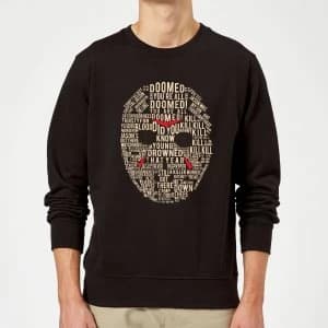 Image of Friday the 13th Mask Sweatshirt - Black - 5XL