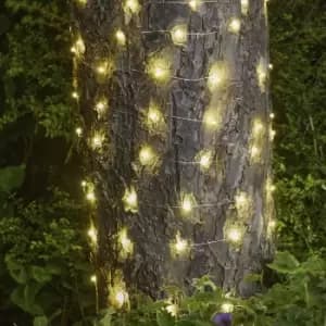 Image of Smart Solar Firefly Ultra Solar-Powered Warm White 100 LED Outdoor String Lights