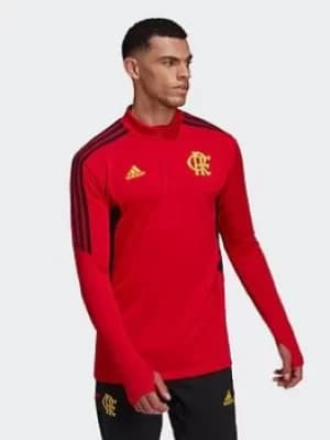 Image of adidas Cr Flamengo Condivo 22 Training Top, Red Size M Men