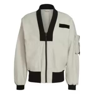 Image of adidas Parley Bomber Jacket Mens - Grey