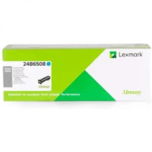 Image of Lexmark 24B6508 Cyan Laser Toner Ink Cartridge