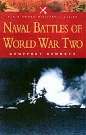Image of Naval battles of World War Two by Geoffrey Bennett