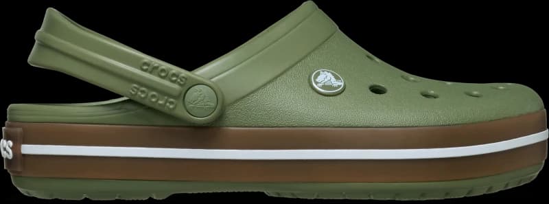 Image of Crocs Unisex Crocband Gum Clogs Cargo W4/M3