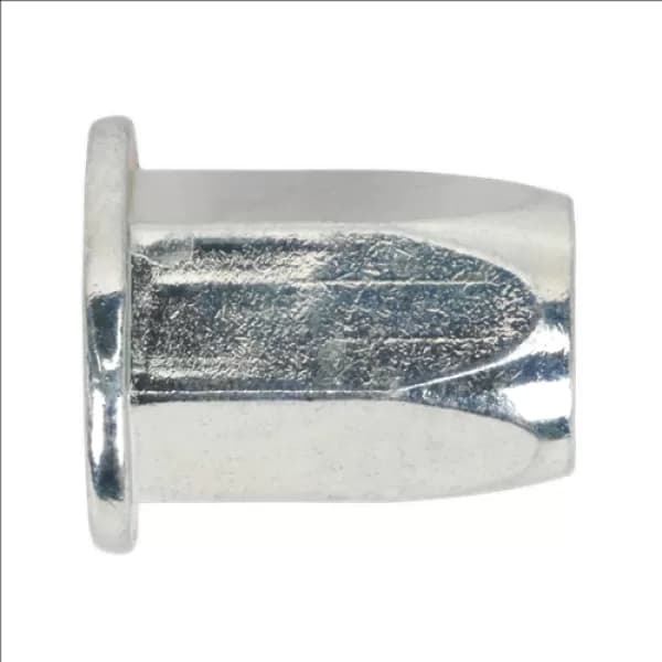 Image of Sealey Threaded Insert (Rivet Nut) M8 Full Hex Standard Flange Pack of 50 TIFHM8
