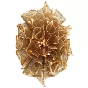Image of Pulse 1 Light Wall Sconce Gold Leaf, 2700K