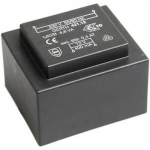 Image of PCB mount transformer 1 x 230 V 2 x 4.50 V AC 4.80 VA 533 mA