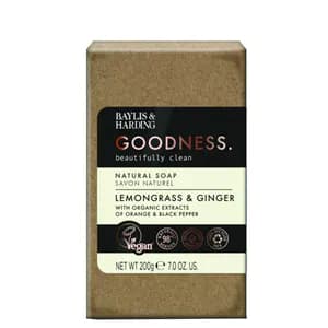Image of Baylis And Harding Goodness Lemongrass & Ginger Soap Baylis And Harding - 200g