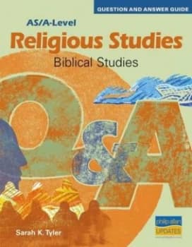 Image of As/a-Level Religious Studies Biblical Studies Question and Answer Guide by Sarah Tyler Paperback