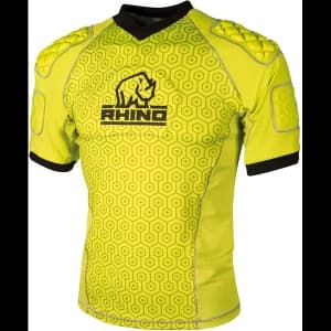 Image of Rhino Pro Body Protection Top Junior Yellow - Medium