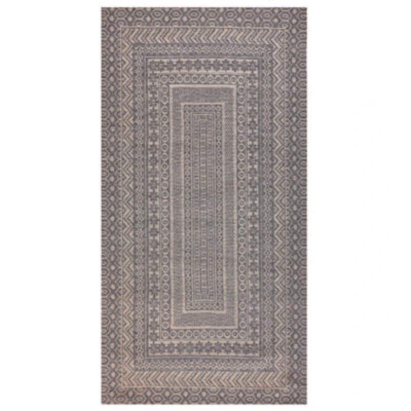 Image of Beliani Rug Baglar Grey 80 X 150 Cm Jute