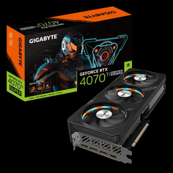 Image of Gigabyte GeForce RTX 4070 Ti SUPER GAMING OC 16GB Graphics Card