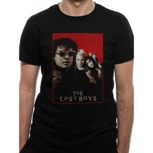 Image of The Lost Boys - Unisex Small Movie Sheet T-Shirt (Black)