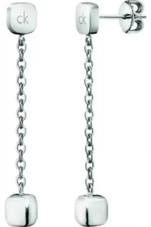 Image of Ladies Calvin Klein Stainless Steel Side Earrings KJ5QME000100