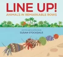 Image of line up animals in remarkable rows