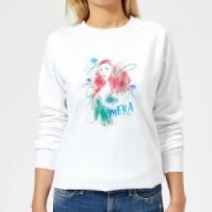 Image of Aquaman Mera Womens Sweatshirt - White