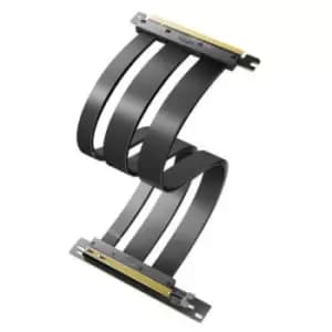 Image of Antec 300mm PCIe 4.0 Riser Cable 180?? Mount Black
