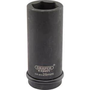 Image of Draper Expert 3/4" Drive Deep Hexagon Impact Socket Metric 3/4" 25mm