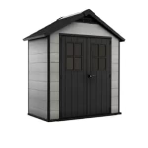 Image of Keter Oakland 7' 6'' x 4' Shed - Grey