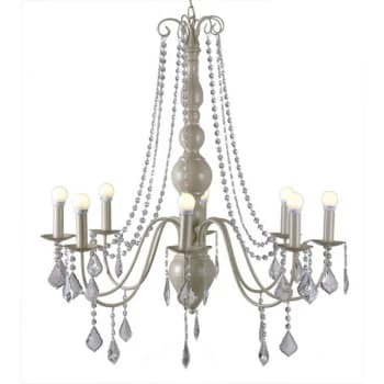 Image of Linea Verdace Lighting - Linea Verdace Bardini 8 Light Multi Arm Chandeliers Ivory