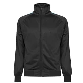 Image of Kappa Anniston Tracksuit Jacket Mens - Black