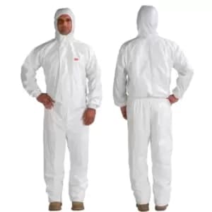 Image of 4532+AR Coverall White Type-5/6 (4XL)