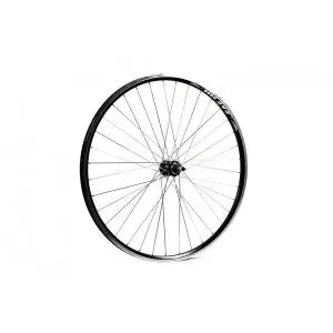 Image of Wilkinson 700c Hybrid Black Double Wall Solid Axle Rear Wheel