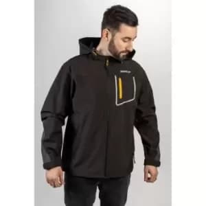 Image of Capstone Hooded Soft Shell Jackets Black XXL