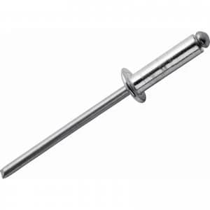 Image of Rapid Standard Aluminium Rivets 4.8mm 16mm Pack of 100