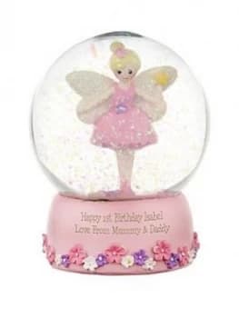 Image of Personalised Fairy Snow Globe