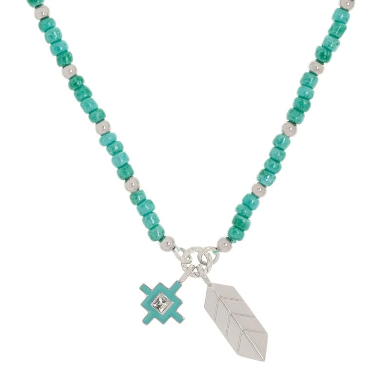 Image of All We Are Quilla Pendant Necklaces - Silver Silver One Size