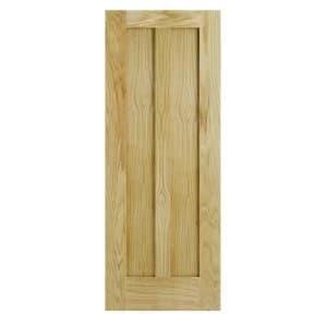 Image of Wickes Hitchin Internal 2 Panel Oak Veneer Door - 1981 x 838mm