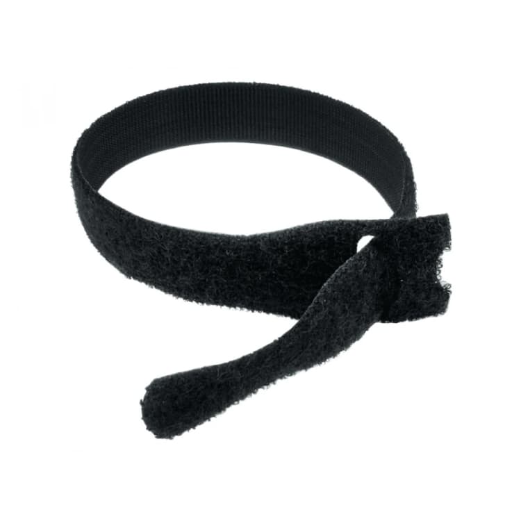 Image of Cables Direct CT-VEL200 cable tie Hook & loop cable tie Black 25 p
