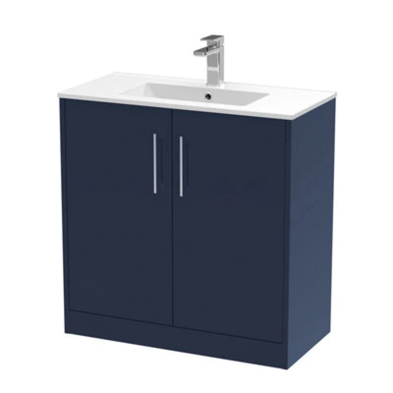 Image of Hudson Reed 800 Fs 2-Door Vanity & Basin 2