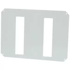 Image of Fibox 8120764 DRS ARCA 403015 DIN rail frame set 2 rows x 11 modules
