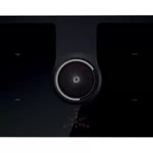 Image of Elica NIKOLATESLA NT-ONE-DO ONE 83cm Duct Out Air Venting Induction Hob in Black