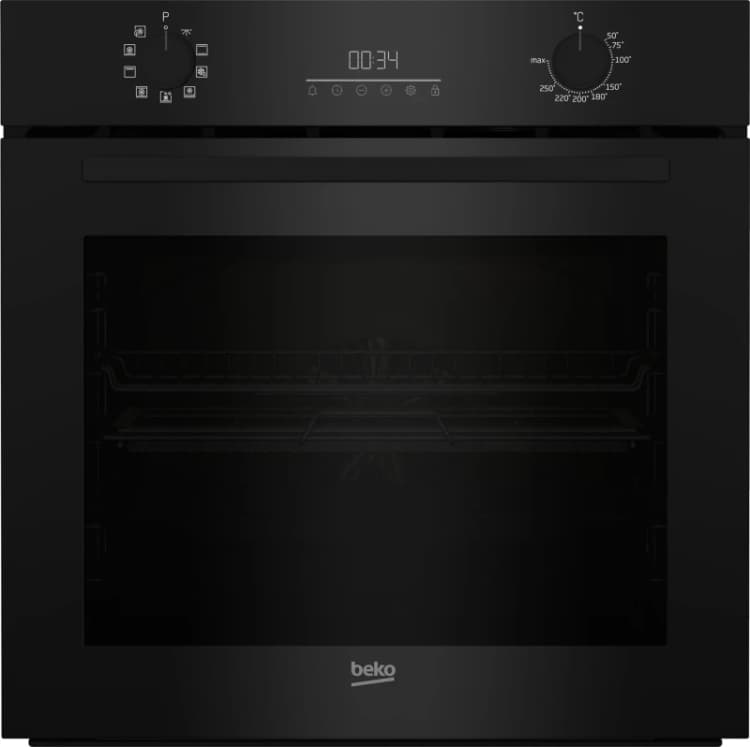 Image of Beko RecycledNet BBIMA17300BC Built In Electric Single Oven - Black - A+ Rated