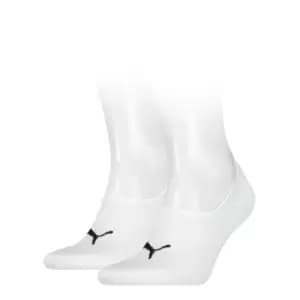 Image of Puma 2 Pack HC Footie Sock - White