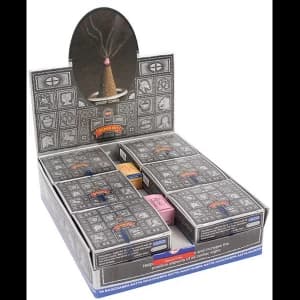 Image of Box of 12 Packs of Super Hit Dhoop Cones