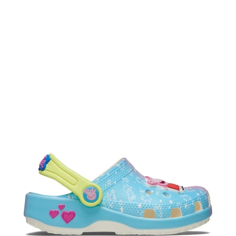 Image of Crocs Kids Toddlers Peppa Pig Classic Clogs Multi C9