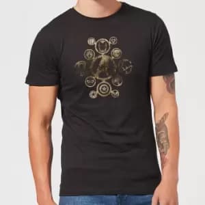 Image of Marvel Avengers Infinity War Icon T-Shirt - Black - XS