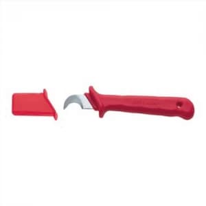 Image of C.K Tools VDE Insulated 25mm Hooked Cable Striping Knife
