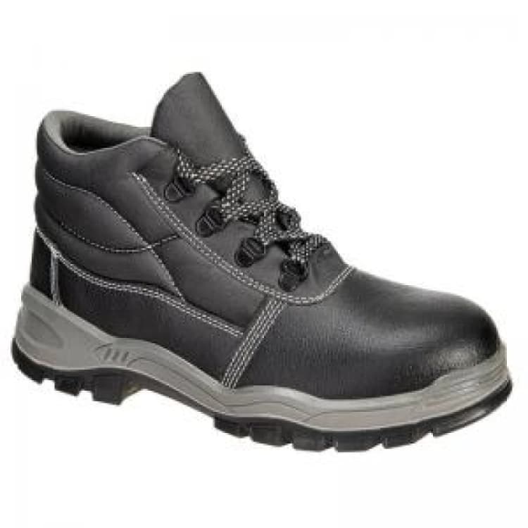 Image of Portwest S3 Kumo Steel Toe Cap Safety Boots FW23BKR40 Colour: Black