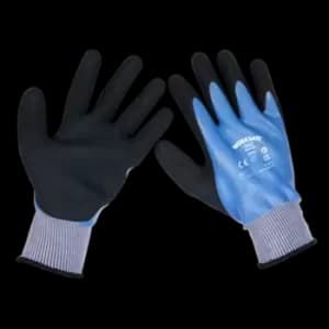Image of Worksafe Waterproof Latex Gloves - (XL) - Box of 120 Pairs