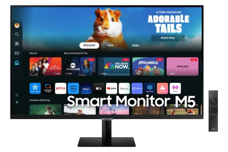Image of Samsung 27 M50D Full HD Monitor with Speakers & Remote LS32DM500EUXXU
