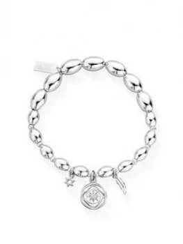 Image of Chlobo Sterling Silver 'The Freedom' Charm Bracelet