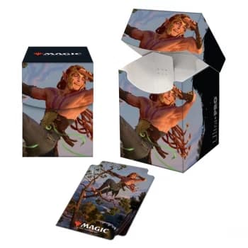 Image of Magic: The Gathering - Kaldheim featuring Tyvar Kell PRO 100+ Deck Box