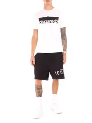 Image of DSQUARED2 T-Shirt Men White COTONE