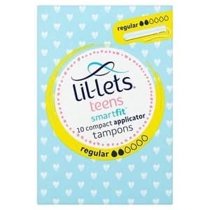 Image of Lil-Lets teens Applicator Tampons Regular x 10