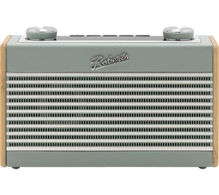 Image of Roberts DAB/DAB+/FM Radio 20-Station Bluetooth Duck Egg RAMBLER UNO Duck Egg